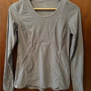 Athleta Women's Gray Long Sleeve Top